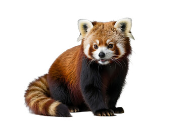  Red Panda Isolated White Background,Transparent PNG
