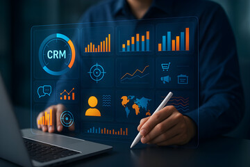 Grow your business with dynamic CRM solutions, data analysis, marketing insights, and innovative strategy using modern technology for digital success