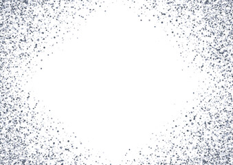 Glitter Frame On White Border Frame Transparent Background 