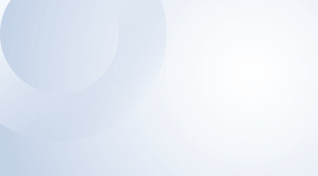 Overlapping Circles Pale Blue Soft Gradient Light Background for Presentation, with a minimalist design, ideal for adding text or graphics to create a clean and modern look - Powered by Adobe