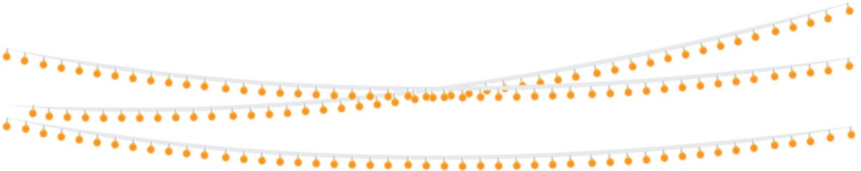 Golden Wedding Lights Drift Above the Table, Casting a Soft Romantic Glow Across the Venue