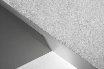 Abstract overlapping lines create a dynamic background with subtle light interactions found in a minimalistic interior design setting