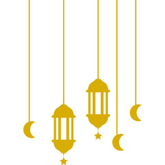 Islamic Hanging Illustration
