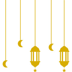 Islamic Hanging Illustration