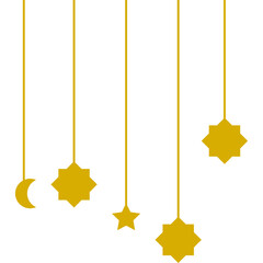 Islamic Hanging Illustration