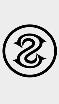 logo ketren dari huruf S