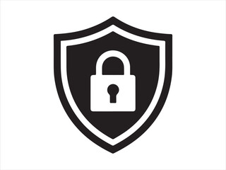 Security Shield Icon | Lock Protection Symbol