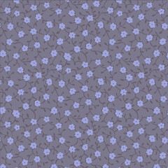 seamless pattern with blue tiles