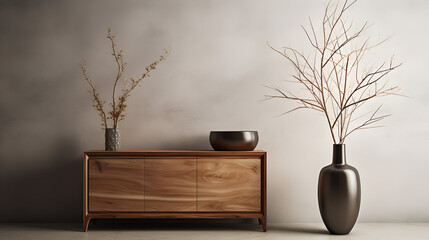 abstract modern architecture background, empty concrete room with light from windowtile floor architecture background

