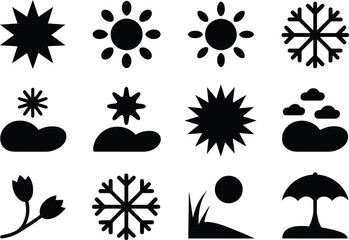 Weather icons collection