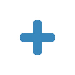 Obraz premium Azure cross centers pitchblack void