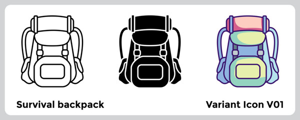 Survival backpack
