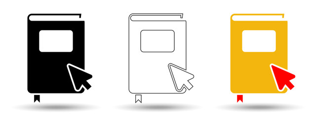 Education icon. Education icon on a white background, isolated. The icon has three uses in applications and websites. Vector illustration. Education icon on a white background.