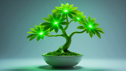 Obraz premium Biosynthetic Arboretum Jewel