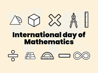 International mathematics day design