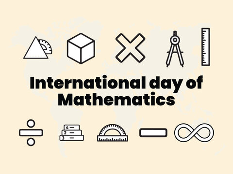 International mathematics day design