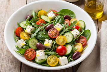 Summer vegetable salad