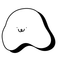 cute cartoon. doodle. drawing. pen. black. face. cute face. emoji. smile. line. doodle. line art. drawing. out line. sketches. cartoon. smile face. character.