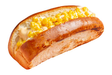Hot Dog with with corn