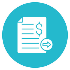 Fototapeta premium Payable Icon