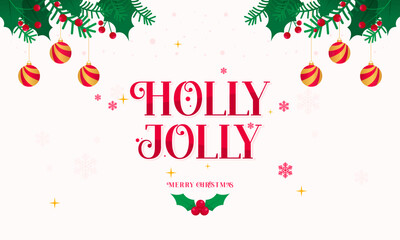 Shiny Christmas Holiday Greeting Card Collection