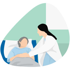 Medical Check Up Illustration