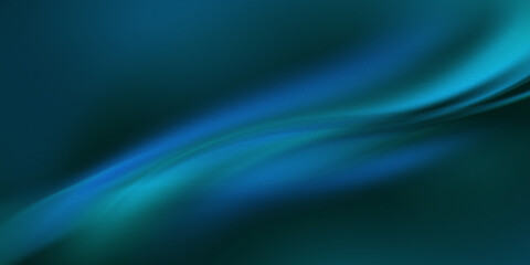 teal, dark cyan, or dark turquoise cool color abstract background with dramatic light gradients and wavy lines with sleek, reflective, glossy texture.
