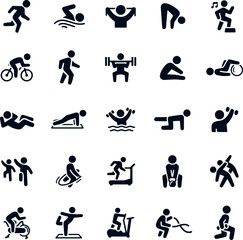 Obraz premium Fitness icon