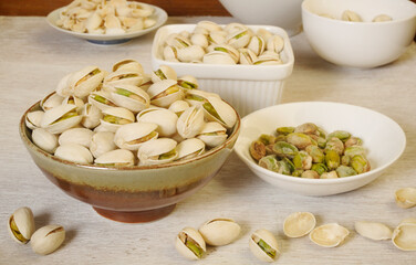 mixed nuts in a bowl