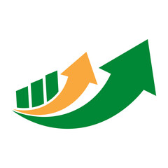 Business Growth Graph Logo