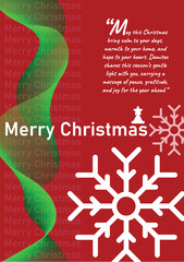 RED Color Crismistmas Card A6 Size 105 x 148 mm (4.1 x 5.8 inches).