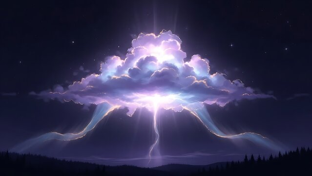 abstract blue background