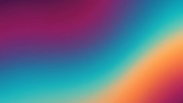 Dynamic abstract gradient background with smooth transitions of vibrant blue, orange, and purple hues for a modern technology concept and creative design