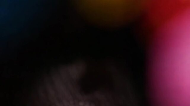 Macro close-up of vibrant sharpened colored pencils arranged in a circular pattern for a creative education and diversity concept