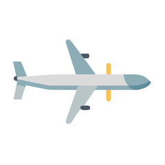 uav drone airplane on a white background