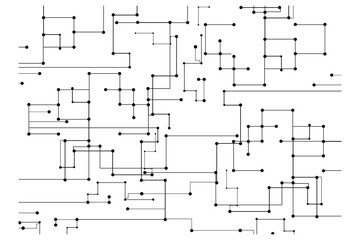 Abstract image of pure darkness and emptiness