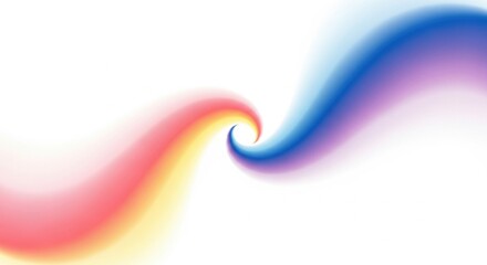 Soft gradient colors swirling together in artistic design