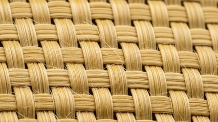 Textured surface of a tightly woven natural fabric