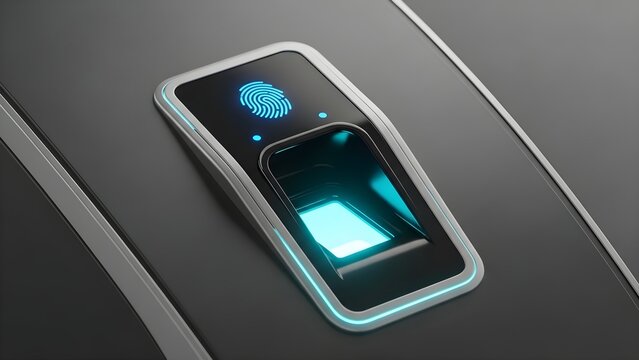 Biometric Fingerprint Scanner for Secure Access and Identification.