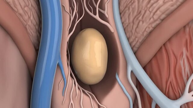3D Anatomical Visualization of the Human Femoral Canal and Structures
