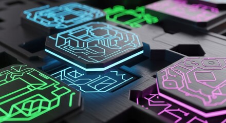 Advanced Microchips and Digital Intelligence on Circuit