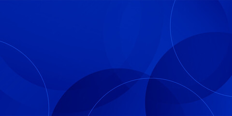 Blue abstract background. blue gradient vanishing circles. Vector abstract modern graphic design