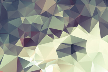 Abstract Gray Diamond Geometric Facets