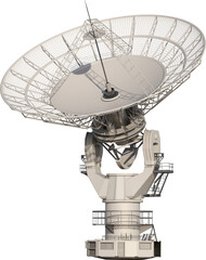 satellite radio antenna dish high resolution cutout