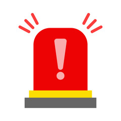 siren icon vector design template simple and modern