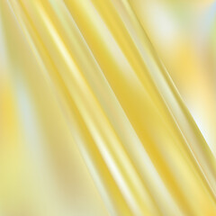 Abstract texture Background. Satin Silk. Cloth Fabric Textile with Wavy Folds. Vector illustration. eps 10