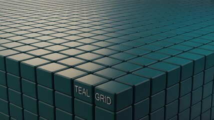 Colorful geometric cube mosaic abstract background