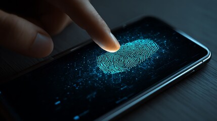 Fingerprint Authentication on Smartphone - Secure Access Technology.