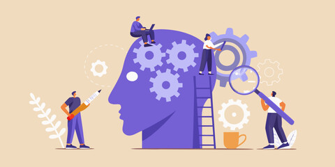 Teamwork and collaboration to solve problems and improve mental health