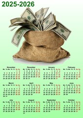 Calendar for 2026 Design Illustrations